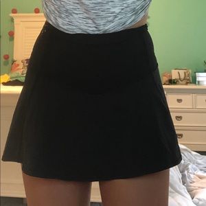 Lululemon black tennis skirt
